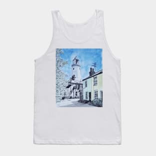 Southwold Lighthouse Watercolour Painting Tank Top